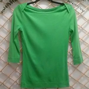 Lilly Pulitzer Green Short Sleeve Top